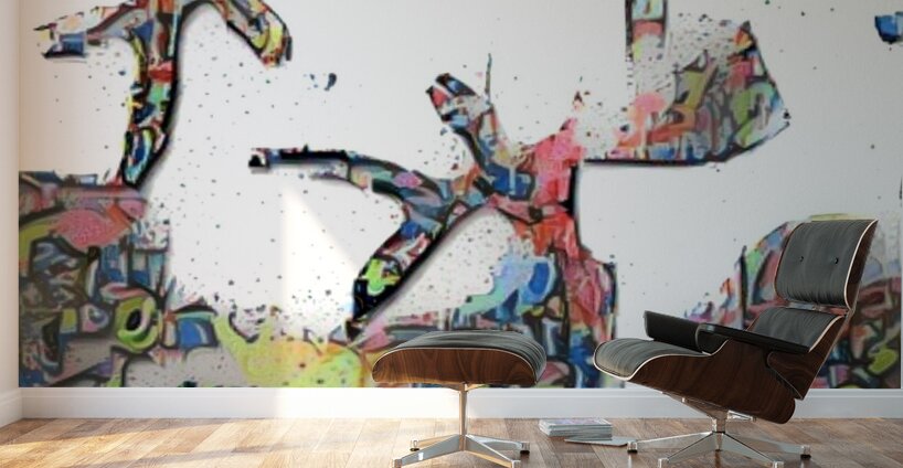 breaking apart Wall Murals