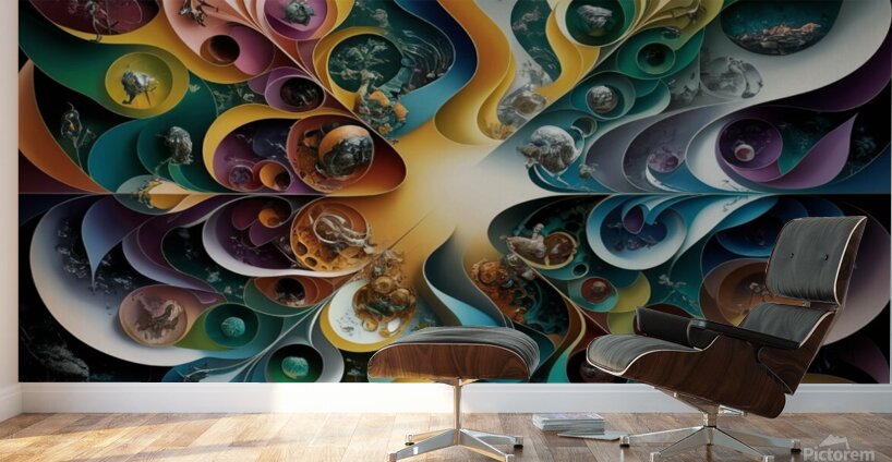 this magnificent art Wall Murals