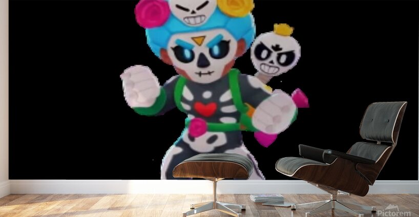 **Brawl Stars** is a popular mobile multiplayer online battle game Wall Murals