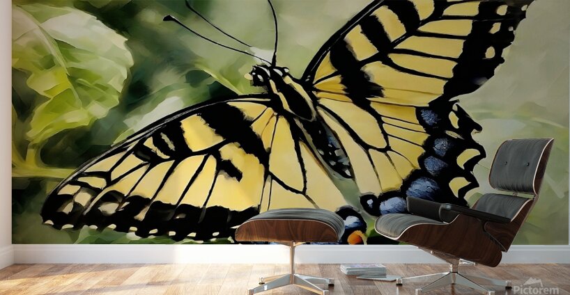 Eastern Tiger Swallowtail Wall Murals