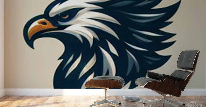 head eagle 18 Wall Murals