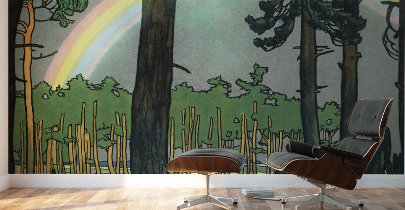 1909 Rainbow Art Wall Murals
