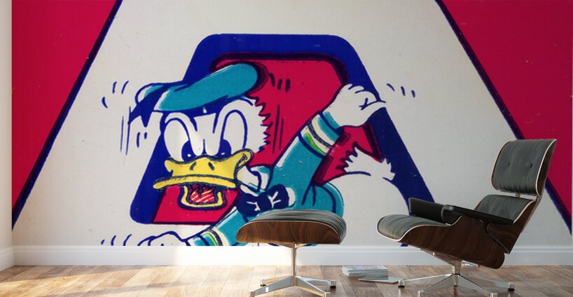 1958 Oregon Ducks vs. Cal Bears Ticket Art Wall Murals