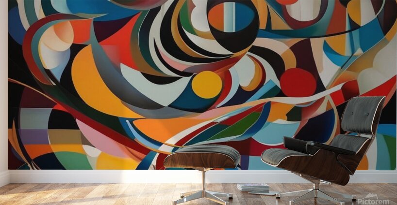 Abstract painting Wall Murals