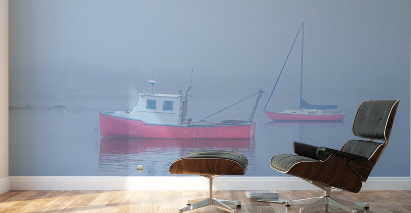 Harbor Fog Wall Murals