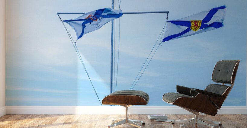 Canadian Flags Wall Murals