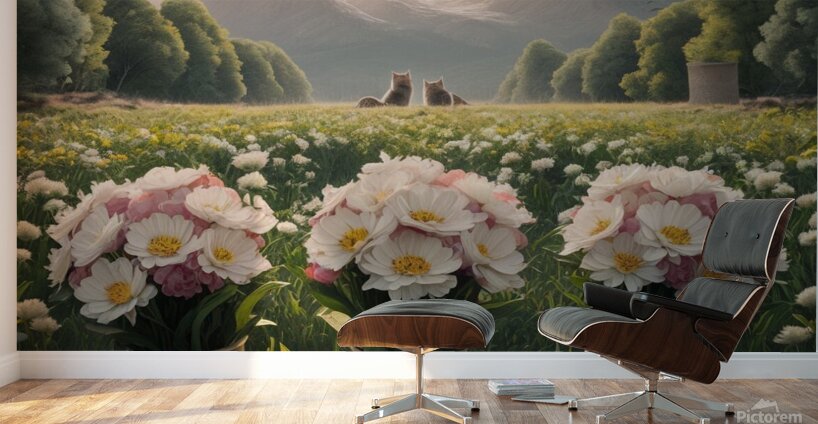 Des oiseaux volent  Wall Murals