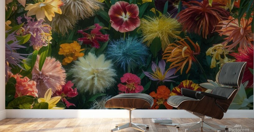 Kaleidoscope of color Wall Murals