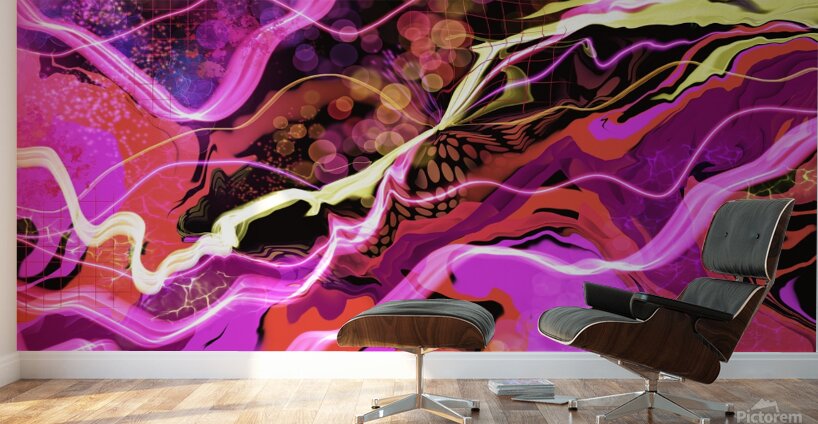 Lightening Strikes Again Wall Murals