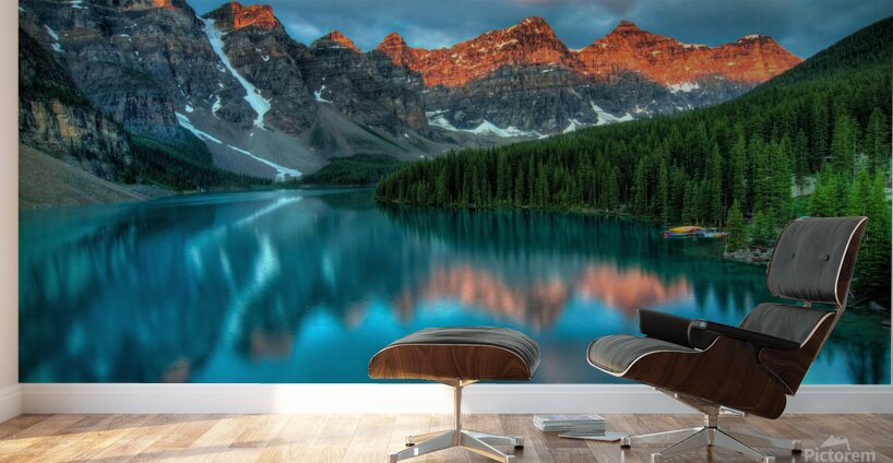 Nature Photo: Blue Sea Wall Murals