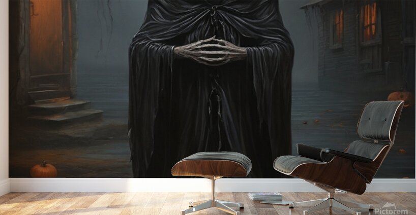 Default An eerily enchanting Halloween image a vi 1716758990.7292 Wall Murals