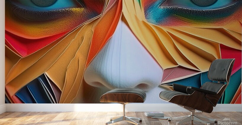 A womans face  8 Wall Murals