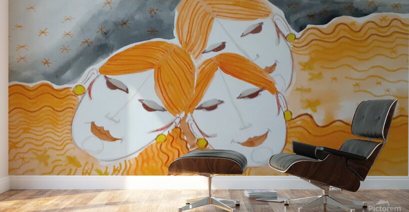 Three Magnificent Fairies Wall Murals