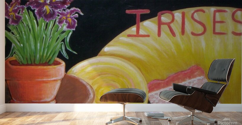 Mayfair Irises London Wall Murals