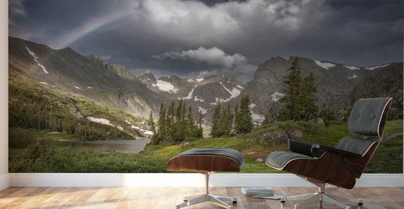 Rainbow Over Isabelle Pano Wall Murals