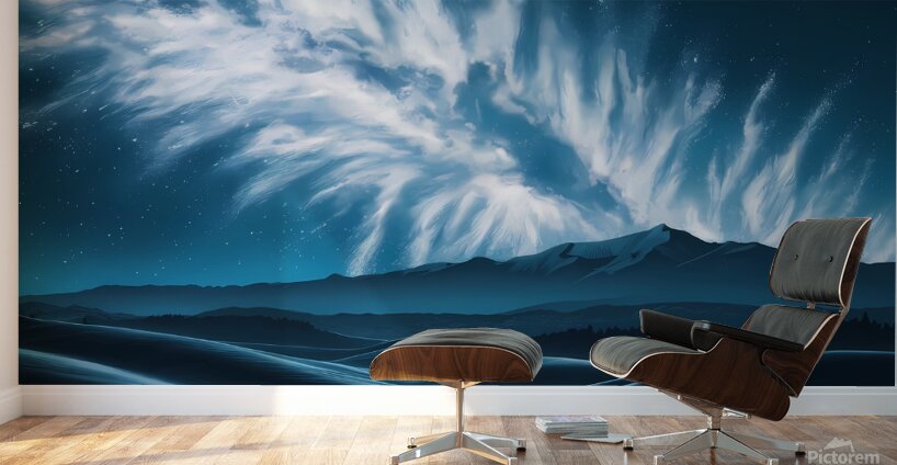 Aurora Borealis Display Wall Murals