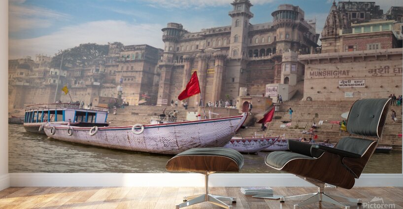 Varanasi Ghats Wall Murals