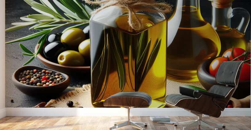 olive oil Spanish oil Mediterranean diet liquid g 1717086853.6693 Wall Murals