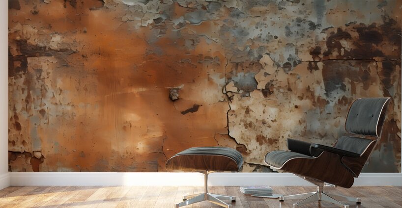 The Silent Rust of Being Wall Murals