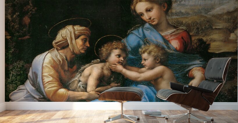 Raphael 1483 1520 Small Holy Family Wall Murals