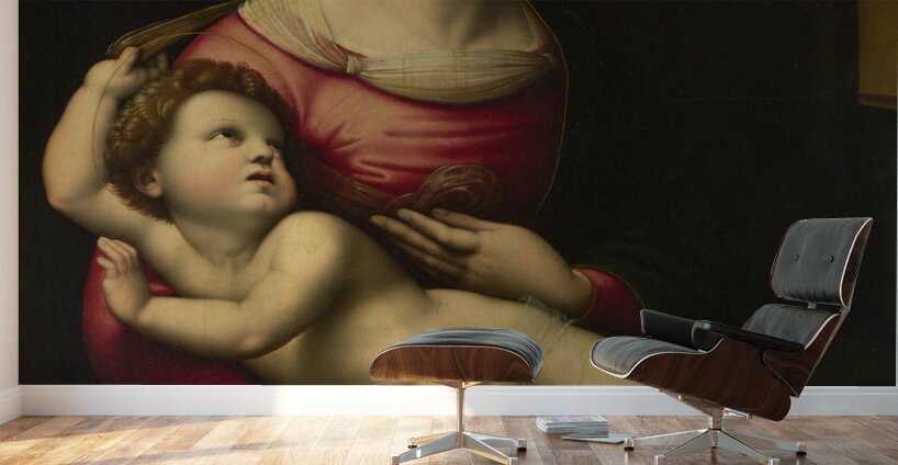 Raphael 1483 1520 The Madonna and Child 1505 Wall Murals