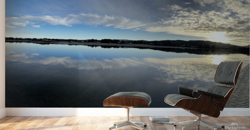 Necanicum River Reflection Seaside OR Wall Murals