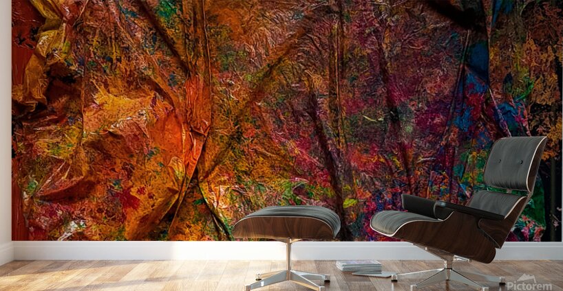 Azarij. Handmade and painted 17 Wall Murals