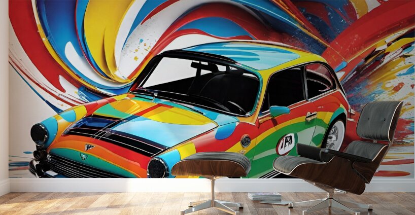 Retro Ride 13 Wall Murals