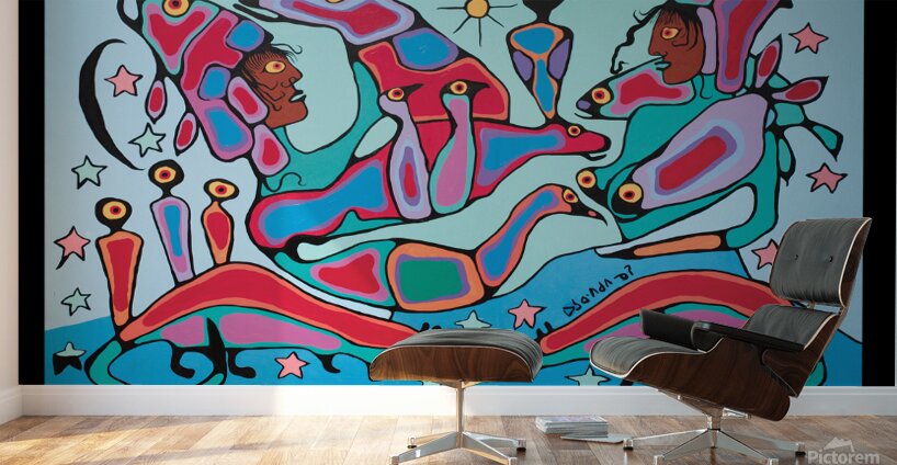 The Legacy Series - Shaman and Apprentice - 1980 - Art Gallery of Hamilton - Limited Edition Poster Wall Murals