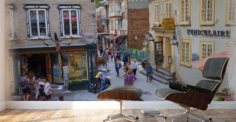 Old Quebec Wall Murals