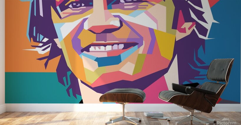 Paolo Maldini wpap art Wall Murals