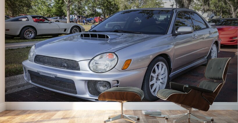 2002 Subaru Impreza WRX Sti X 5 Wall Murals