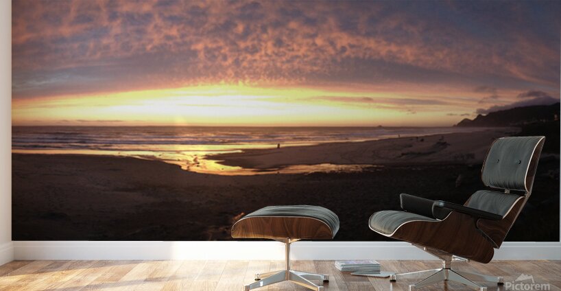 Sunset Lincoln City OR Wall Murals