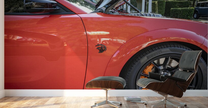 2023 Dodge Challenger SRT Hellcat Redeye X 2 Wall Murals