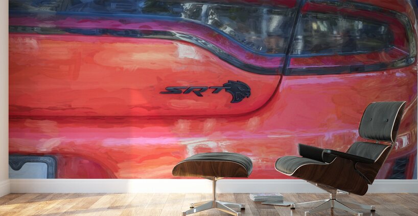 2023 Dodge Challenger SRT Hellcat Redeye X 9 Wall Murals