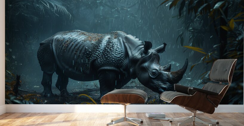 A minimalist studio shot capturing the vulnerab 7 Wall Murals