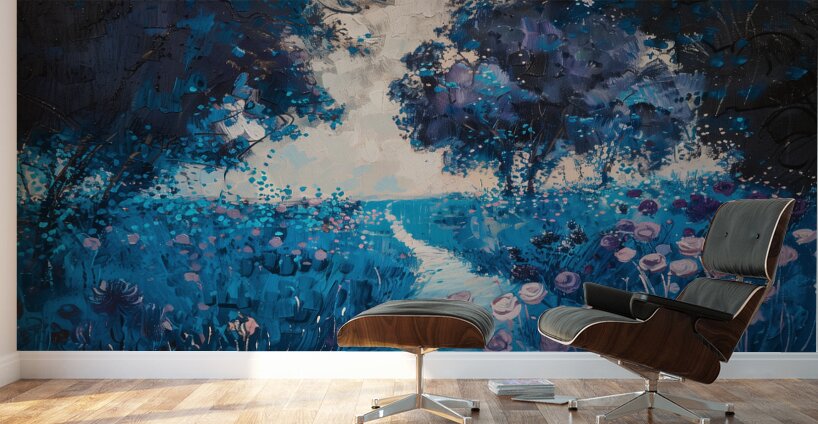 a sharp printable gustav Klimt landscape master 0 Wall Murals