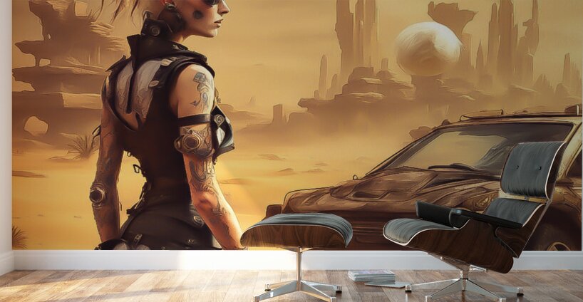 Future Ride Wall Murals