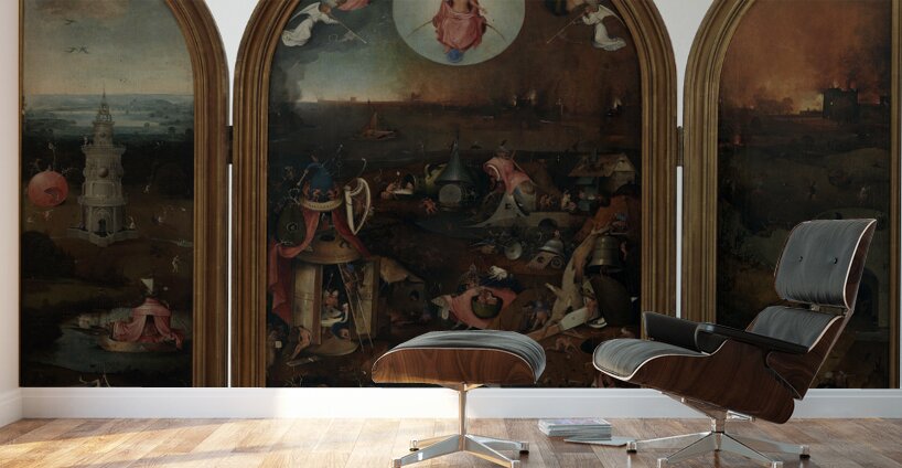 Hieronymus Bosch 1450 1516 The Last Judgment 1486 triptych Wall Murals