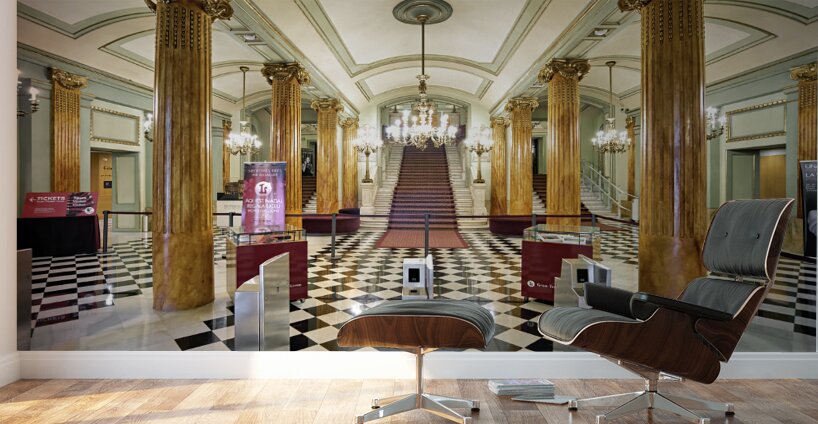 Barcelona. Catalonia. Spain. The Gran Teatre del Liceu Opera House Wall Murals