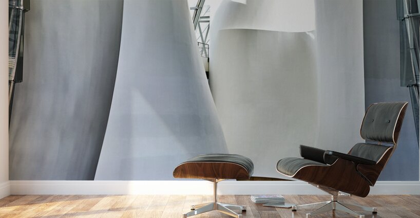 Bilbao Biscay Spain. The interiors of the Guggenheim Museum Wall Murals