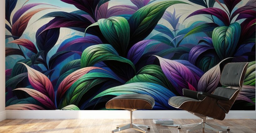 ai artist debra amerson plant artistry abstract p 1717677679.6946 Wall Murals