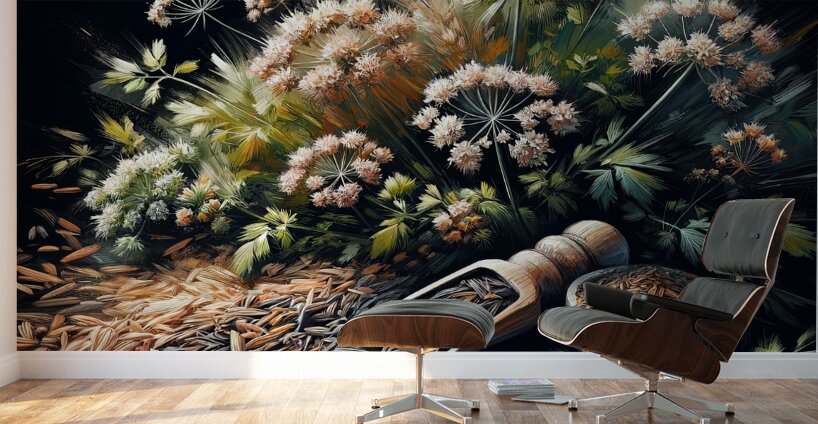 ai artist debra amerson plant artistry cardemum c Wall Murals