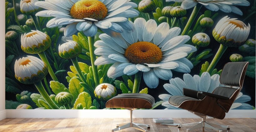 ai artist debra amerson plant artistry luther bur Wall Murals