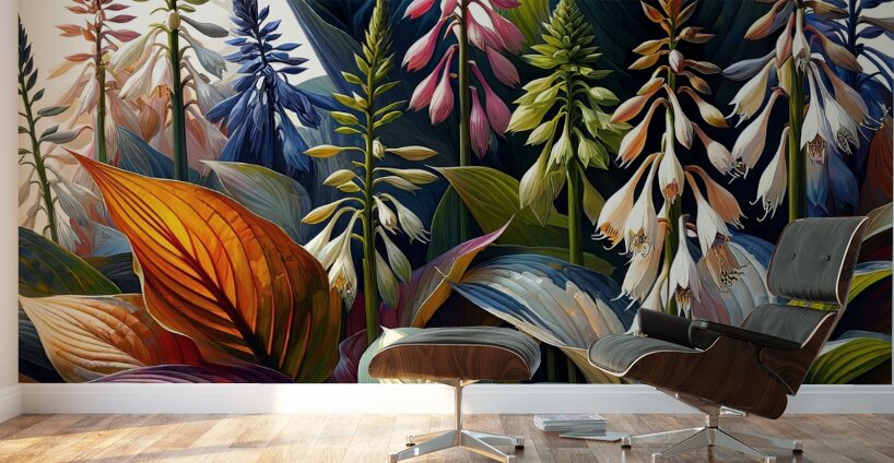 ai artist debra amerson plant artistry copyright Wall Murals