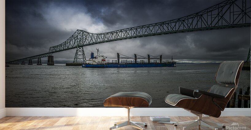 Passing Under Wall Murals