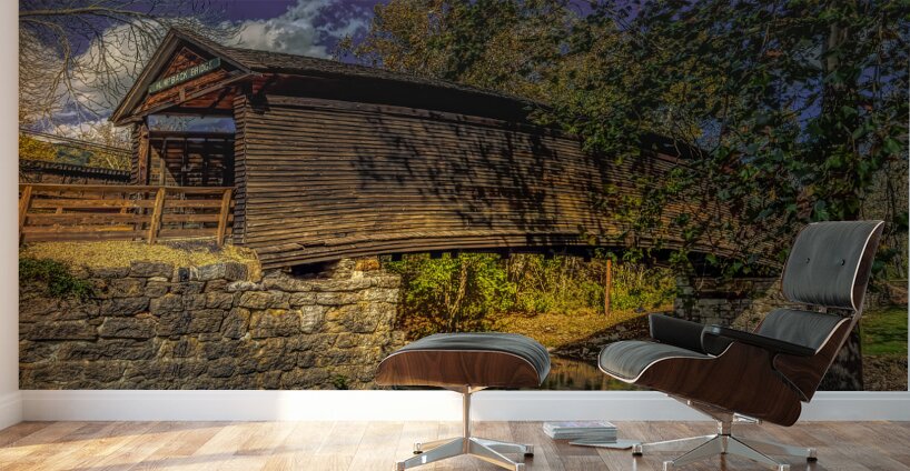 Covington Virginia Humpback Bridge Wall Murals
