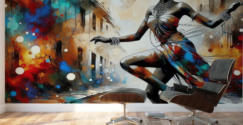 Joyful Steps Wall Murals