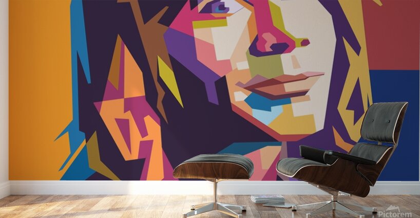 Bruce Dickinson art Wall Murals
