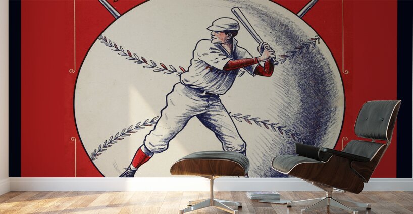 1913 Red Sox Speed Boys Art Wall Murals